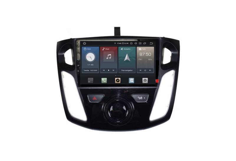 TAFFIO Für Ford Focus III MK3 9 Touchscreen Android Autradio GPS CarPlay Einbau-Navigationsgerät" von TAFFIO