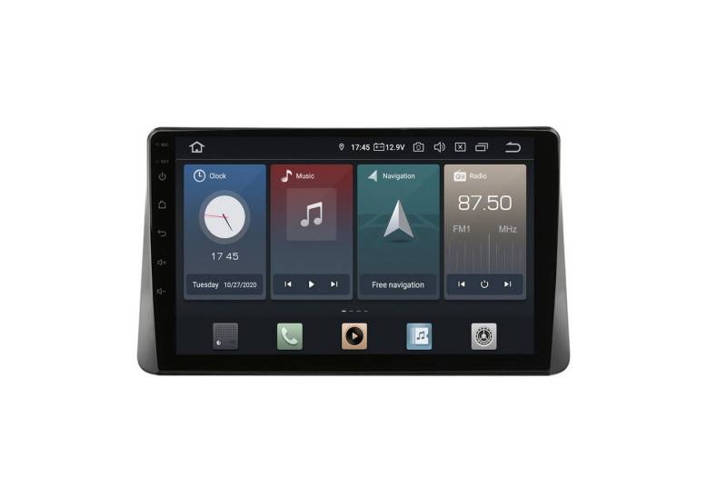 TAFFIO Für Ford Focus MK4 Kuga MK3 10" Touch Android Autoradio Navi CarPlay Einbau-Navigationsgerät von TAFFIO