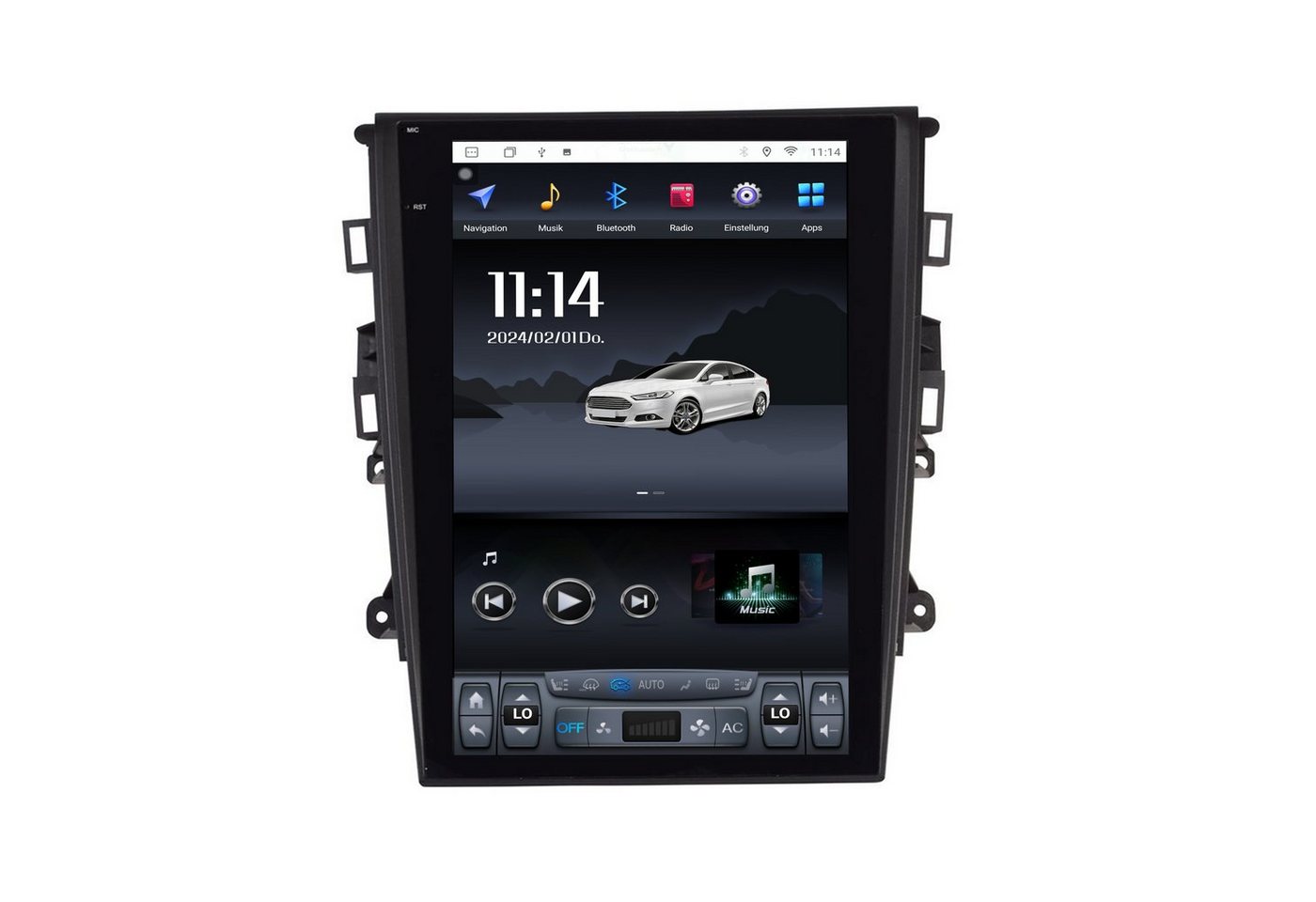 TAFFIO Für Ford Mondeo MK5 13.6 Touchscreen Android Autoradio GPS CarPlay Einbau-Navigationsgerät" von TAFFIO