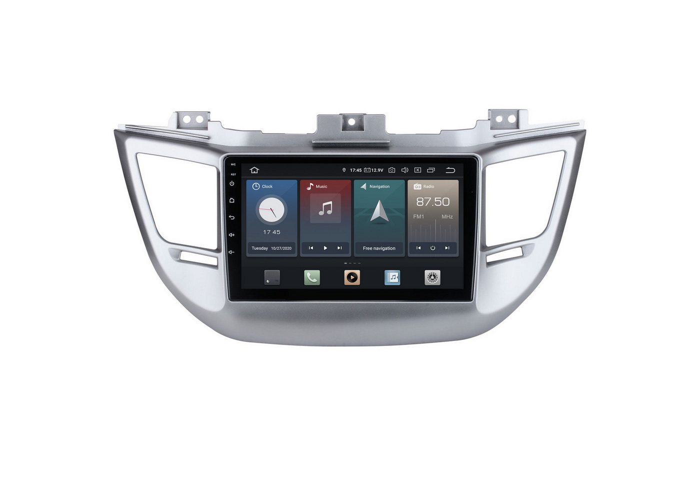 TAFFIO Für HYUNDAI TUCSON 2015 - 2018 9Touchscreen Android Autoradio CarPlay Einbau-Navigationsgerät" von TAFFIO