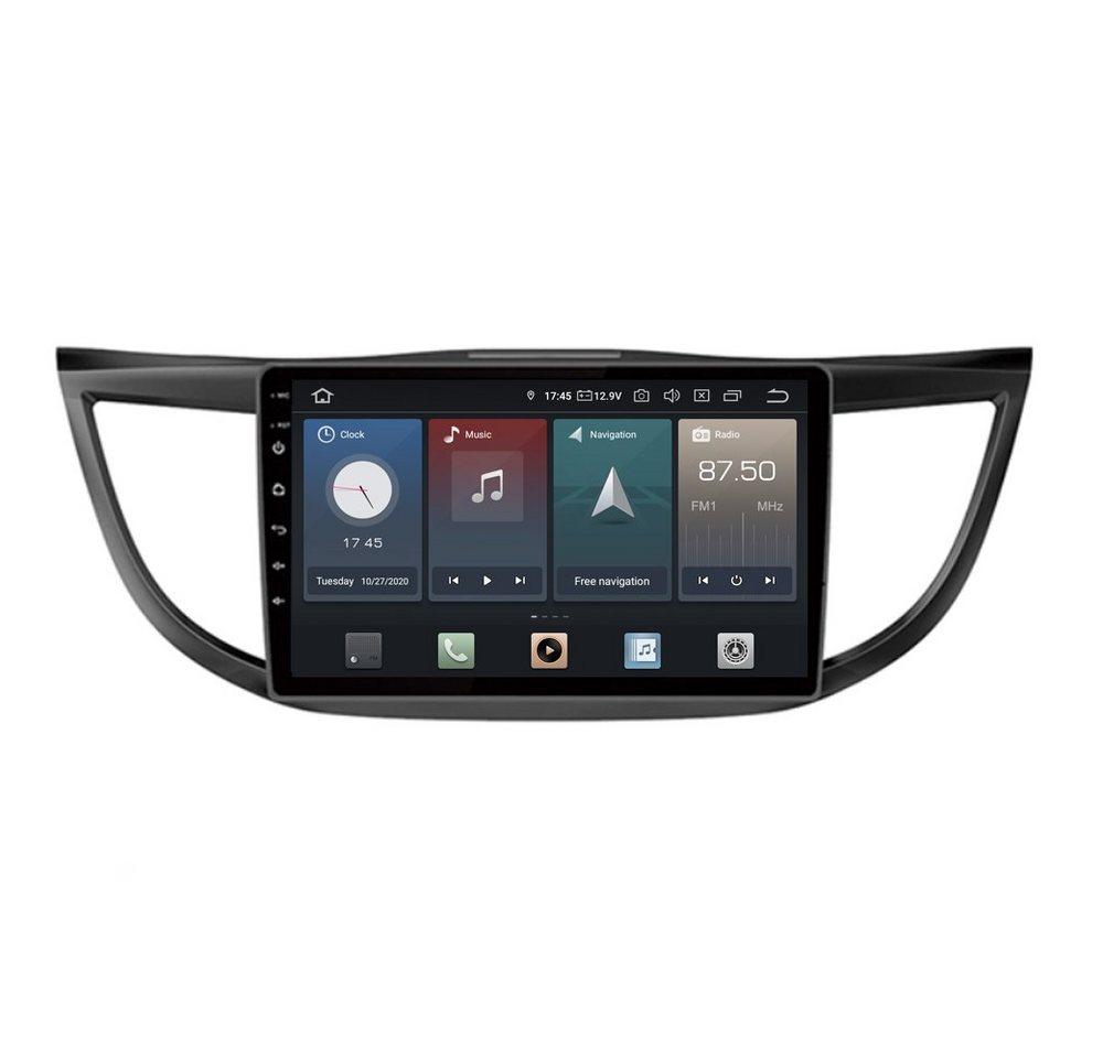 TAFFIO Für Honda CR-V 2012-2017 10.2 Touchscreen Android Autoradio CarPlay Einbau-Navigationsgerät" von TAFFIO