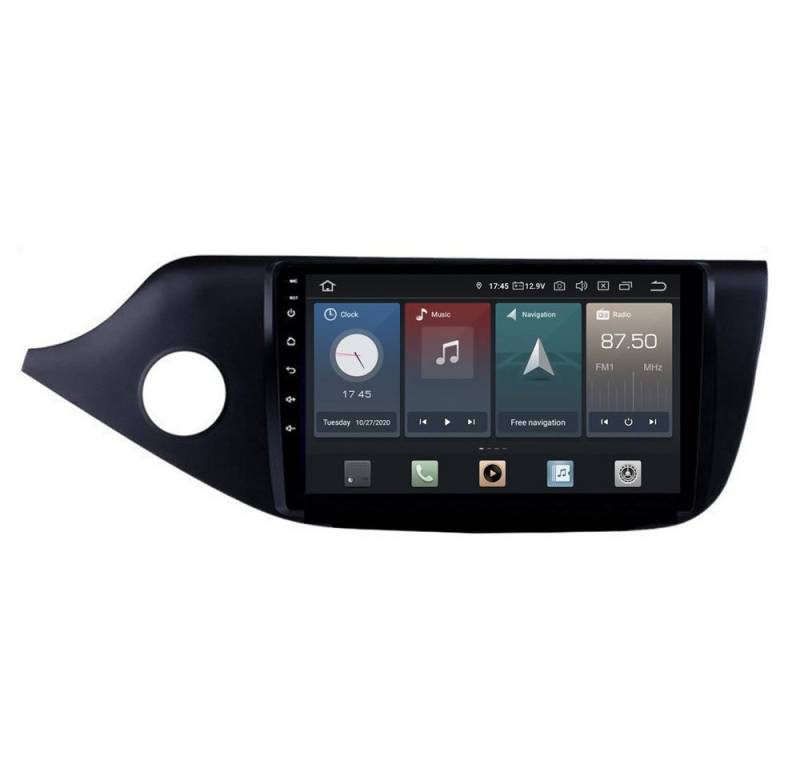 TAFFIO Für Kia Ceed 12-17 9" Touchscreen Android Autoradio GPS CarPlay Einbau-Navigationsgerät von TAFFIO