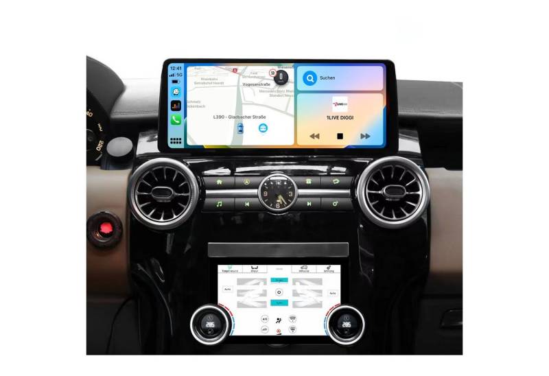 TAFFIO Für Land Rover Discovery 4 DENSO 12-17 12.3Touch Android GPS CarPlay Einbau-Navigationsgerät" von TAFFIO