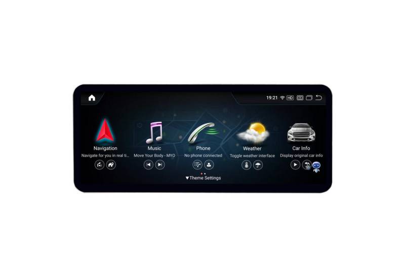 TAFFIO Für Mercedes Benz W212 NTG 5.x 12" Touch Android GPS 3D Navi Carplay Einbau-Navigationsgerät von TAFFIO