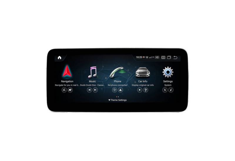 TAFFIO Für Mercedes C Class W204 NTG4.0 12" Touch Android GPS USB Carplay Einbau-Navigationsgerät von TAFFIO