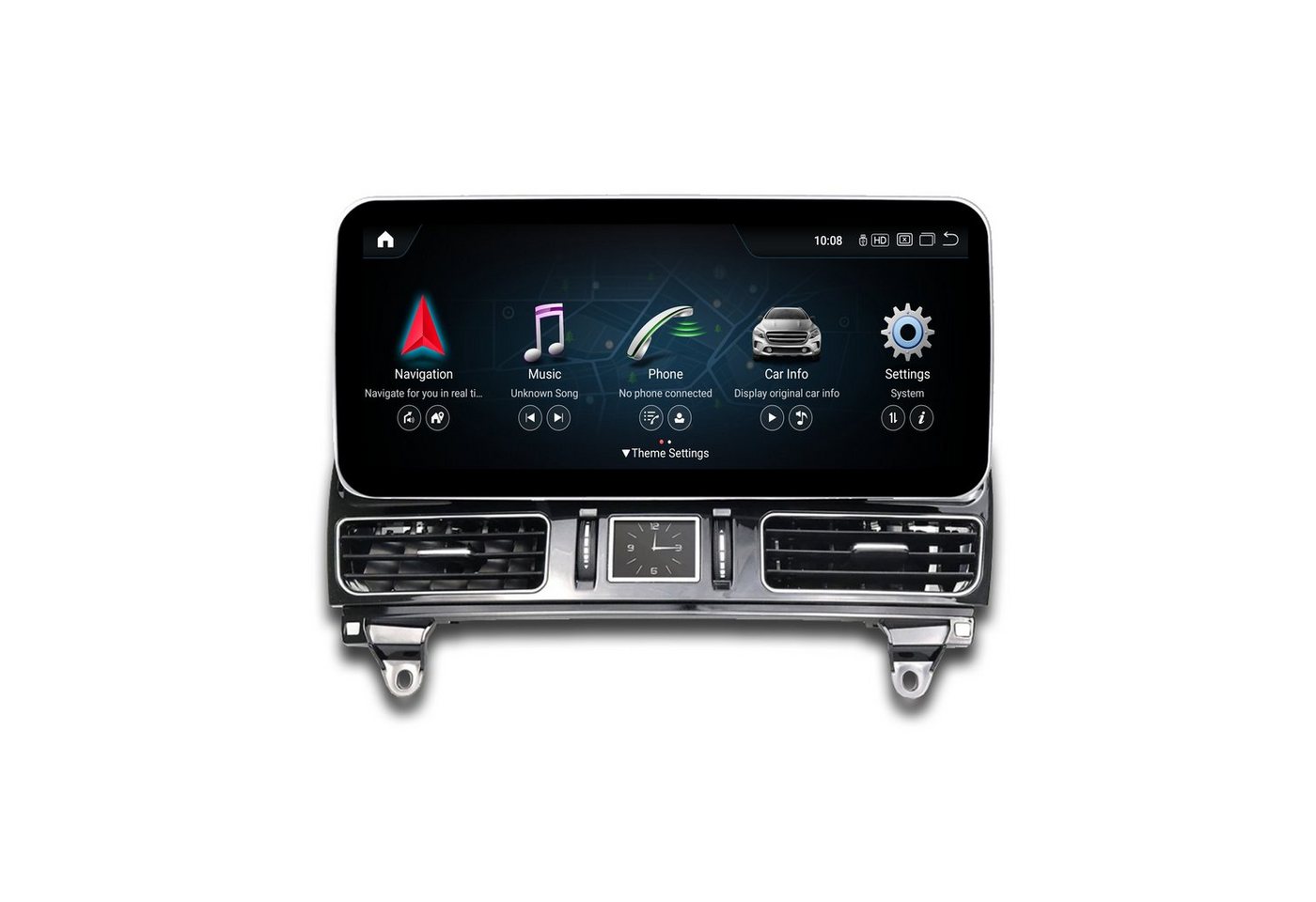 TAFFIO Für Mercedes ML GL W166 X166 NTG 4X 12 Touch Android GPS Carplay Einbau-Navigationsgerät" von TAFFIO