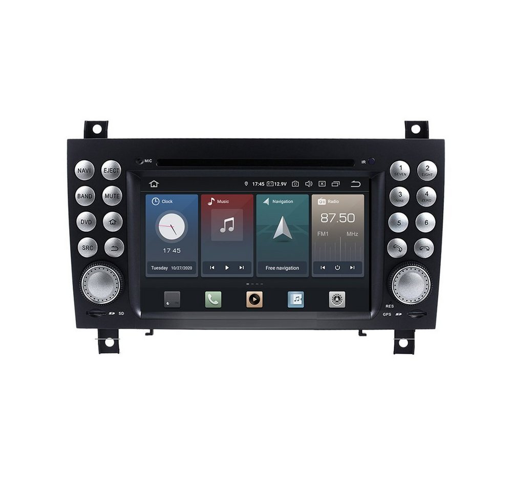 TAFFIO Für Mercedes SLK R171 W171 7 Touch Android Autoradio GPS CarPlay Einbau-Navigationsgerät" von TAFFIO