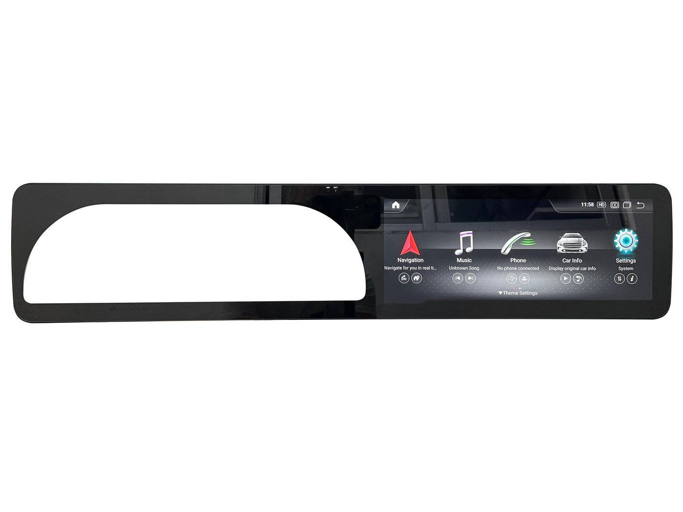 TAFFIO Für Mercedes W221 W216 S / CL 12 Touchscreen Android GPS CarPlay Einbau-Navigationsgerät" von TAFFIO