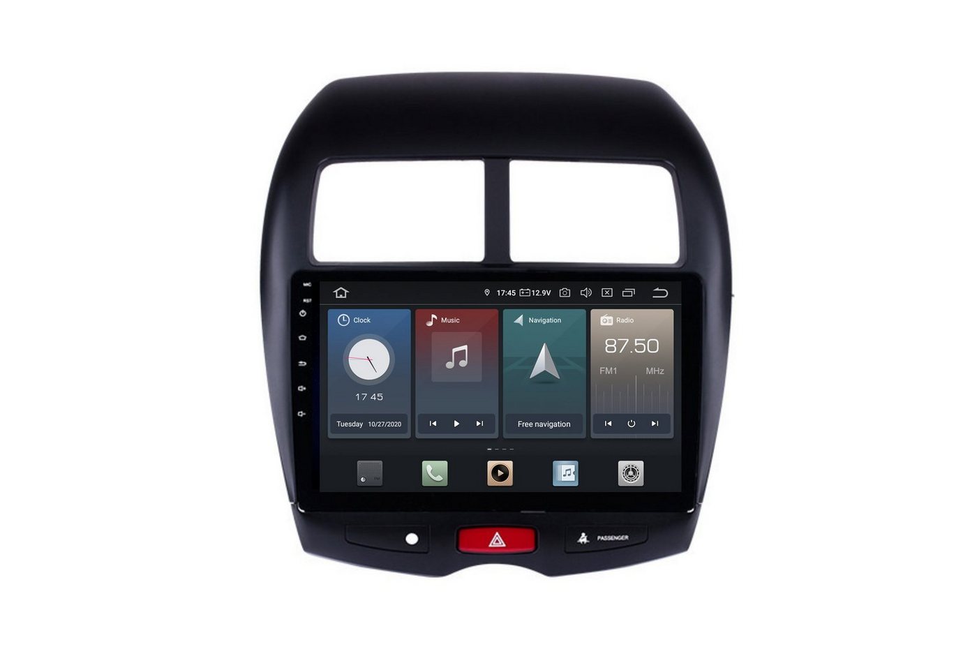 TAFFIO Für Mitsubishi ASX Peugeot 4008 10 Touch Android Autoradio CarPlay Einbau-Navigationsgerät" von TAFFIO