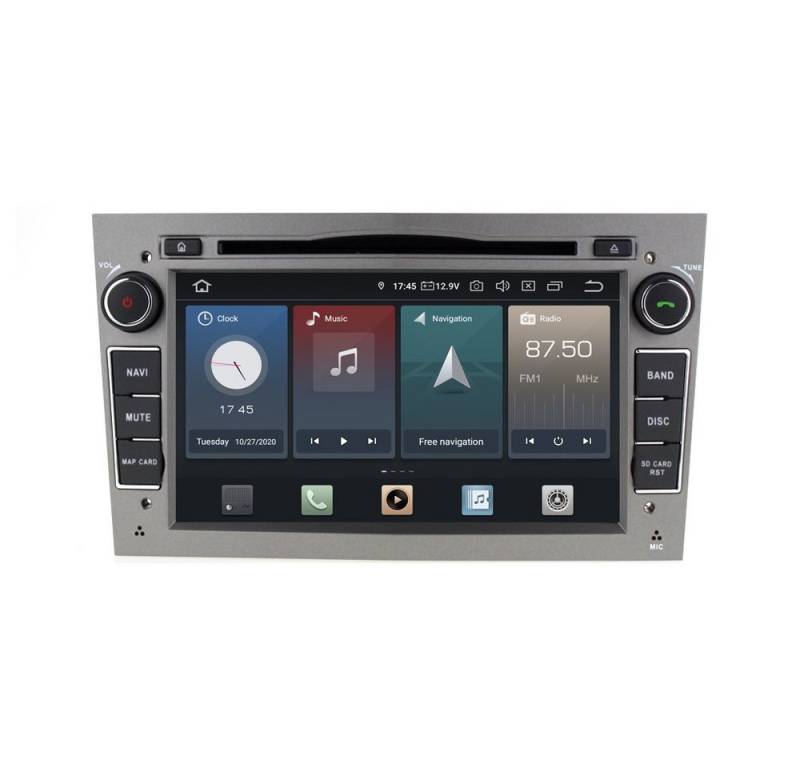 TAFFIO Für Opel Astra Corsa Zafira 7 Touch Android Autoradio DVD CarPlay Einbau-Navigationsgerät" von TAFFIO