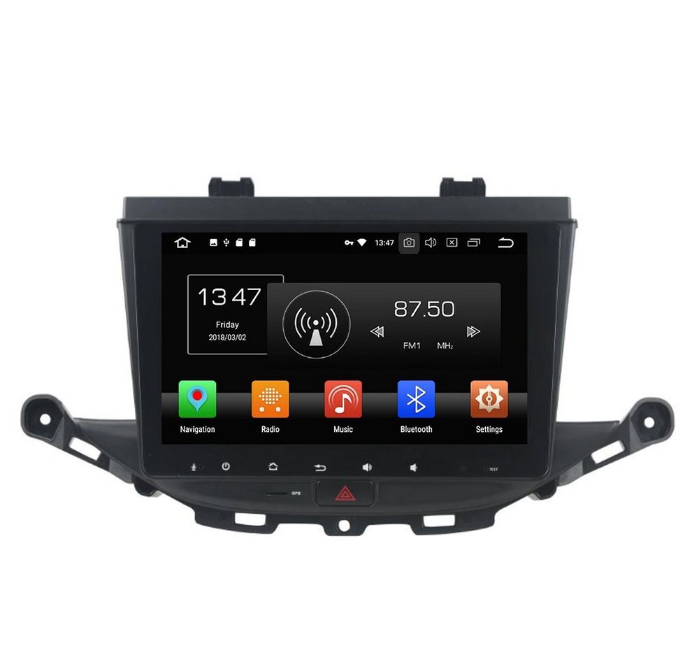 TAFFIO Für Opel Astra K 10 Touchscreen Android Autoradio GPS Carplay W-LAN Einbau-Navigationsgerät" von TAFFIO