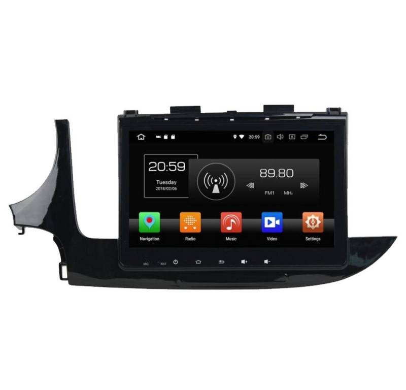TAFFIO Für Opel Mokka 8" Touchscreen Android Autoradio GPS Navi CarPlay Einbau-Navigationsgerät von TAFFIO