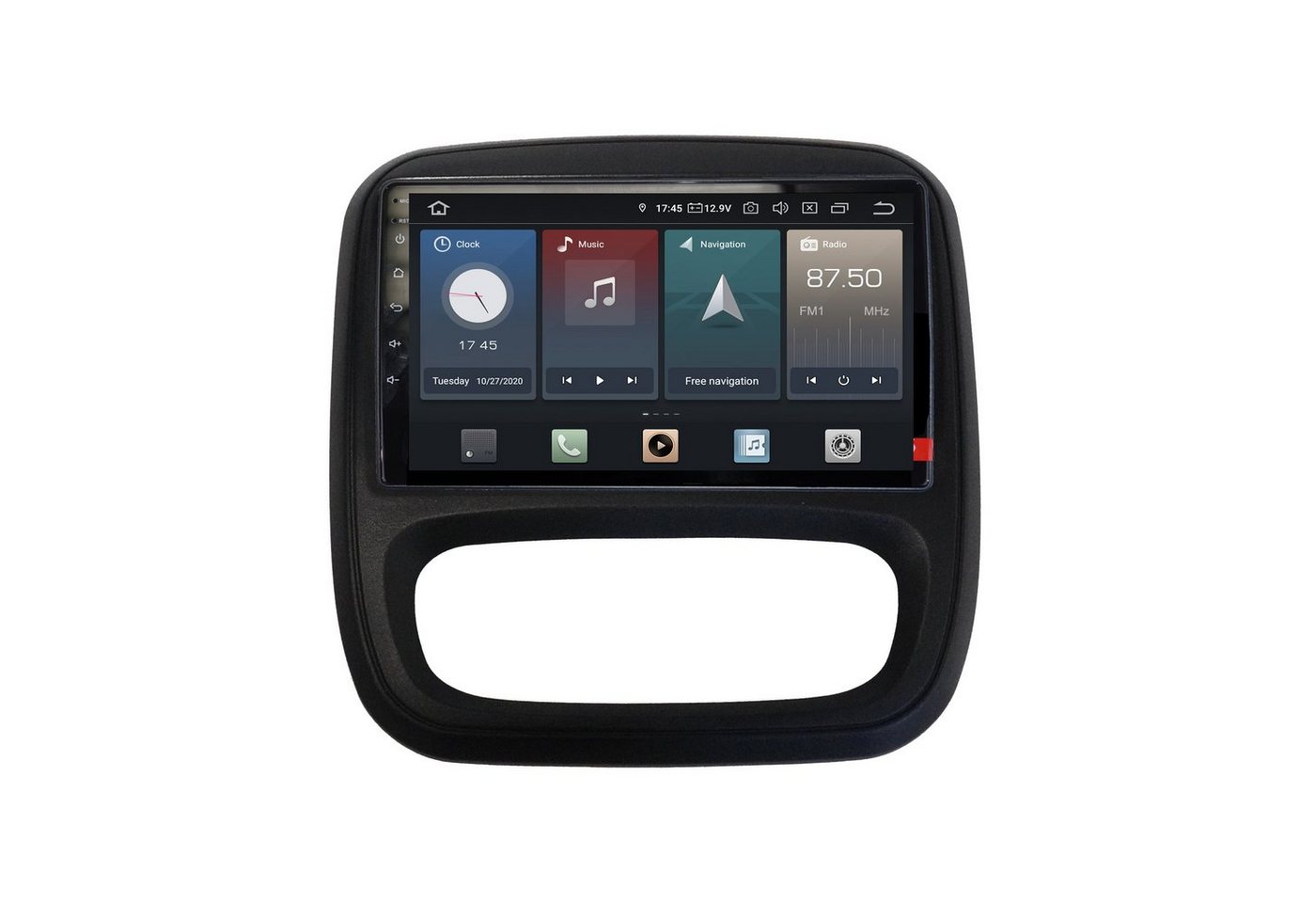 TAFFIO Für Opel Vivaro B Renault Trafic III 9Touch Android Radio GPS CarPlay Einbau-Navigationsgerät" von TAFFIO