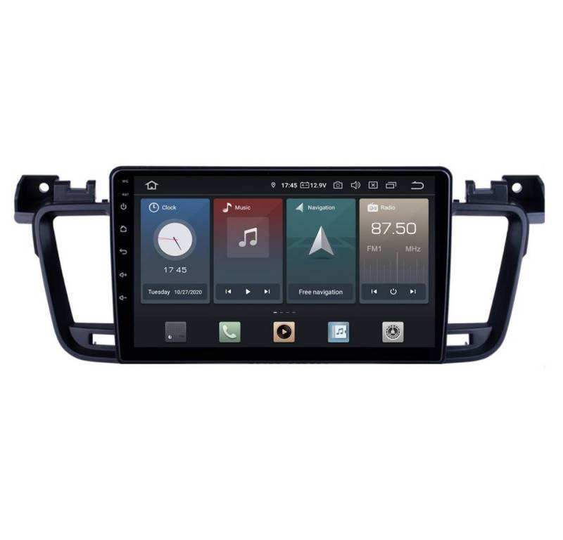 TAFFIO Für Peugeot 508 9 Touchscreen Android Autoradio GPS CarPlay Einbau-Navigationsgerät" von TAFFIO