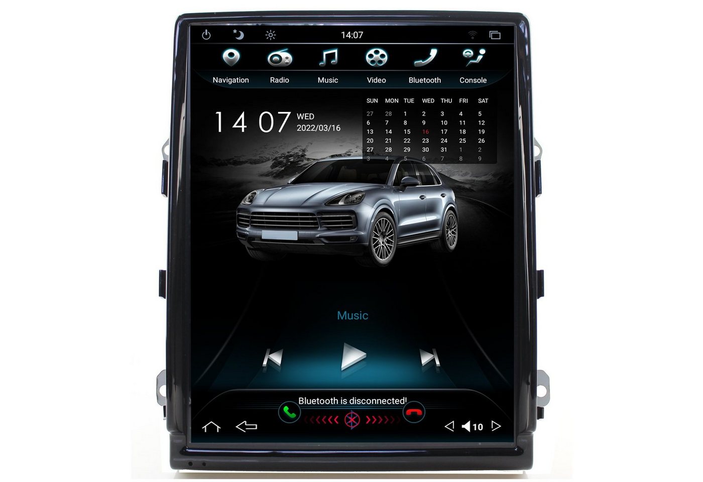 TAFFIO Für Porsche CayennePCM3.1 CDR3 10.4Touch Android Radio GPS CarPlay Einbau-Navigationsgerät" von TAFFIO