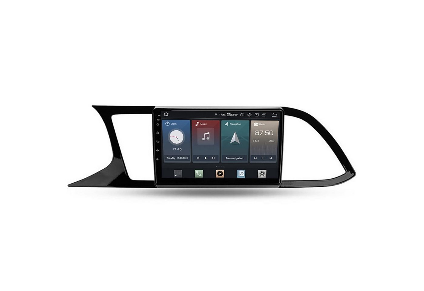 TAFFIO Für Seat Leon III 3 5F 9 Touchscreen Android Autoradio GPS CarPlay Einbau-Navigationsgerät" von TAFFIO