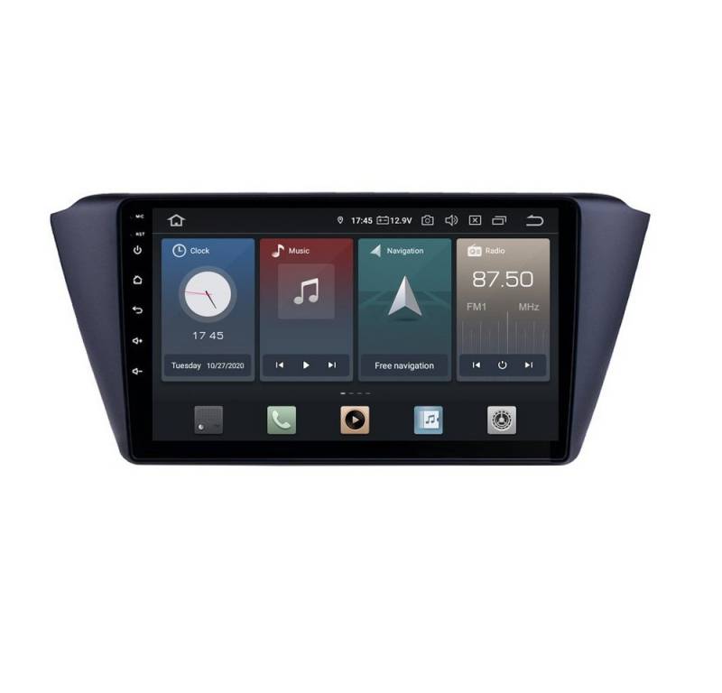 TAFFIO Für Skoda Fabia 3 III NJ 9"Touchscreen Android Autoradio GPS CarPlay Einbau-Navigationsgerät von TAFFIO
