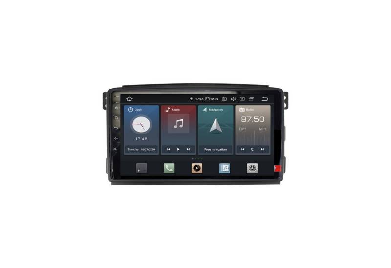 TAFFIO Für Smart Fortwo 451 05 - 10 9" Touchscreen Android Autoradio CarPlay Einbau-Navigationsgerät von TAFFIO