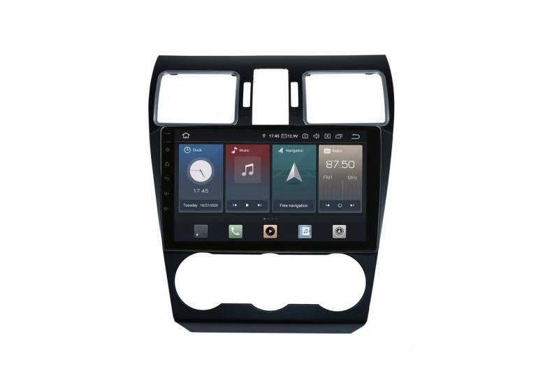 TAFFIO Für Subaru Forester MK4 12-15 WRX 9" Touchscreen Android Radio CarPlay Einbau-Navigationsgerät von TAFFIO