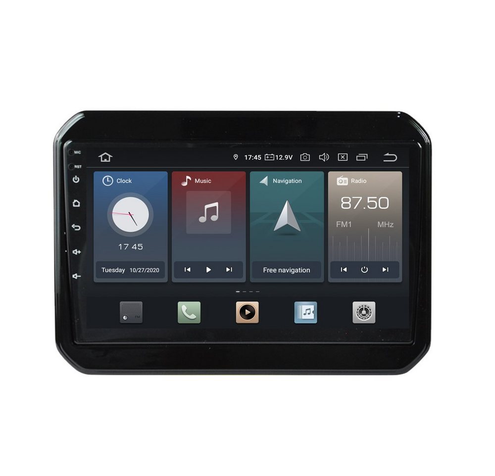 TAFFIO Für Suzuki Ignis 9 Touch Android Autoradio GPS CarPlay AndroidAuto Einbau-Navigationsgerät" von TAFFIO