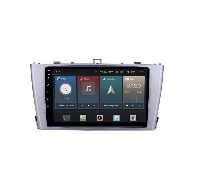 TAFFIO Für Toyota Avensis 9 Touch Android Autoradio GPS CarPlay AndroidAuto Einbau-Navigationsgerät" von TAFFIO