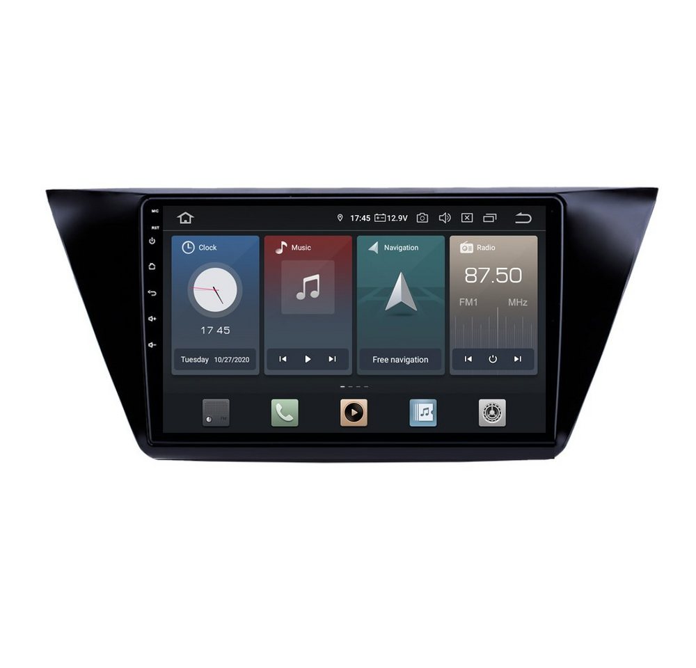 TAFFIO Für Volkswagen Touran II 10 Touchscreen Android Autoraid GPS CarPlay Einbau-Navigationsgerät" von TAFFIO