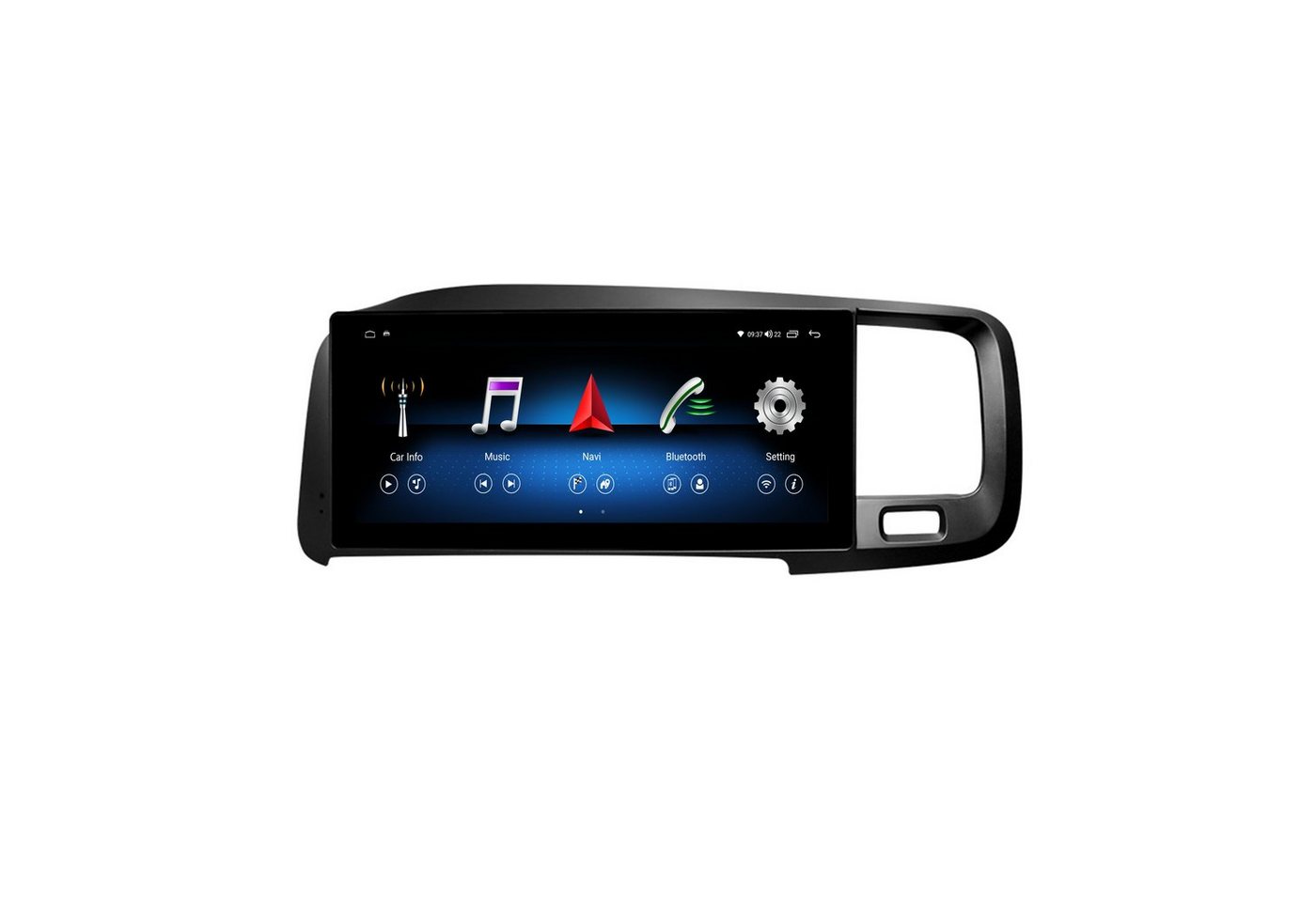 TAFFIO Für Volvo S60 V60 (15-20) 8.8 Touch Android GPS Carplay AndroidAuto Einbau-Navigationsgerät" von TAFFIO