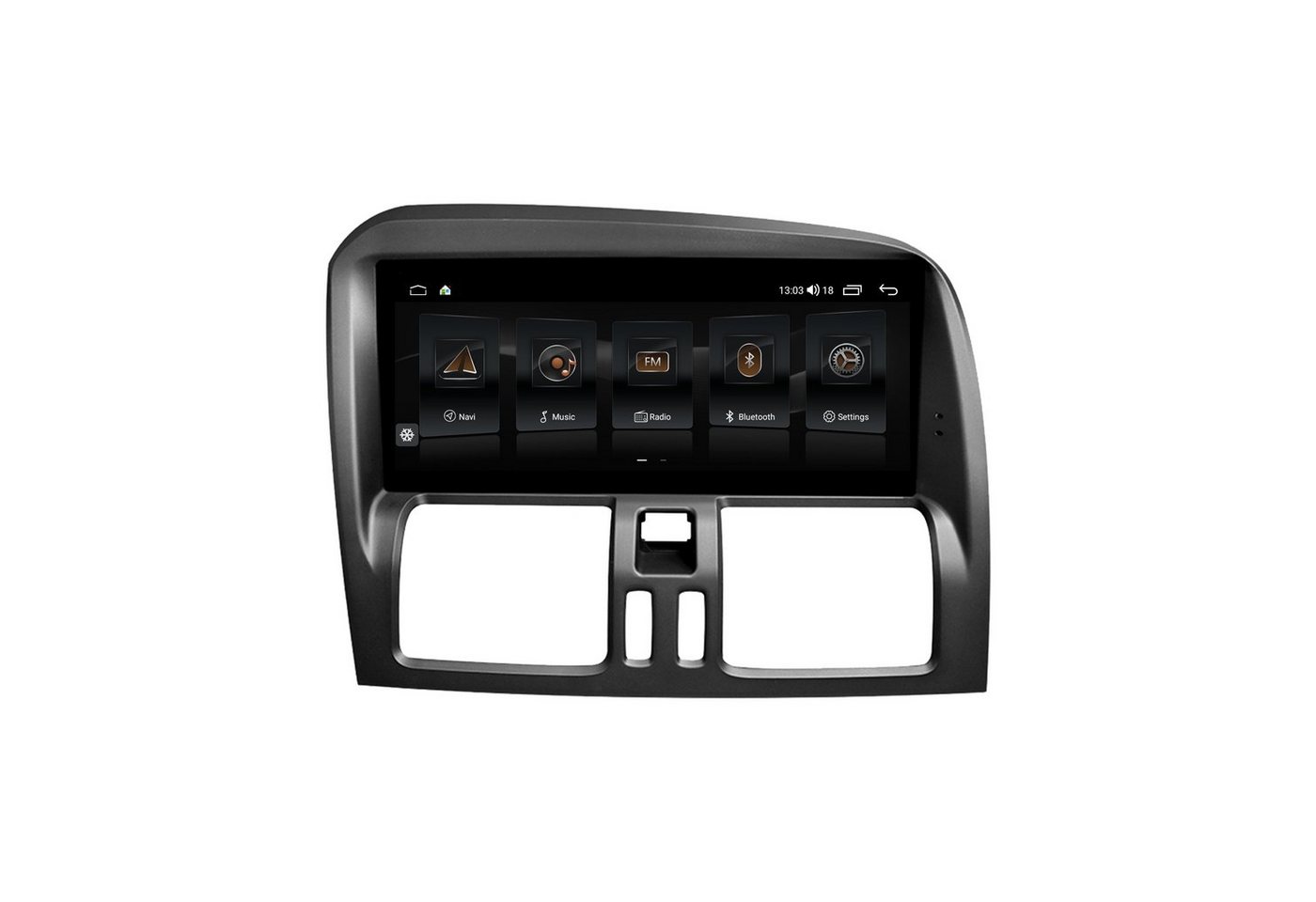 TAFFIO Für Volvo XC60 (09-10) 8.8 Touch Android GPS CarPlay AndroidAuto Einbau-Navigationsgerät" von TAFFIO