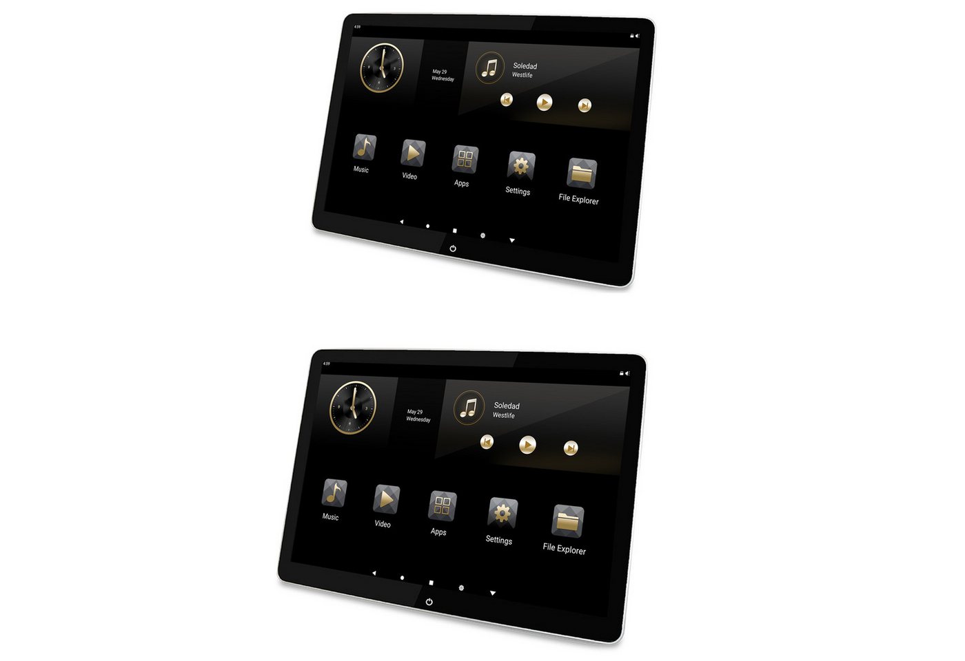 TAFFIO Set 1 Paar 10.5" Touchscreen Android Monitor 8GB+128GB WiFi 4G SIM Navigationsgerät TAFFIO Set 1 Paar 10.5" Touchscreen Android Monitor 8GB+128GB WiFi 4G SIM Navigationsgerät von TAFFIO