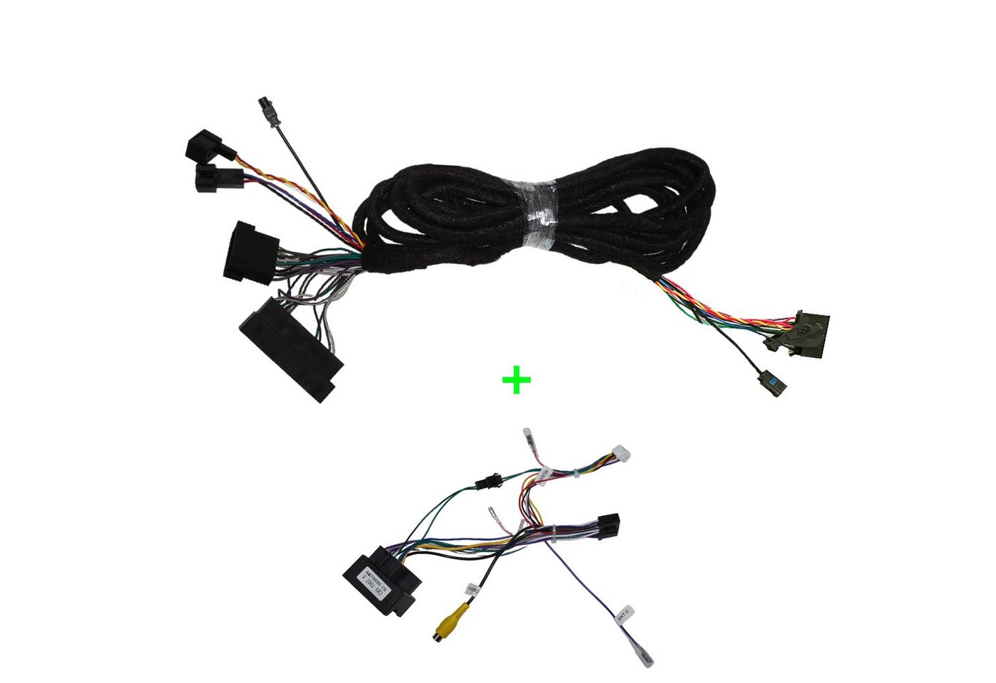 TAFFIO TAFFIO® W220 W215 C215 Android Radio AGW NTG 2.5 Quadlock Bypass Cable KFZ Adapter von TAFFIO