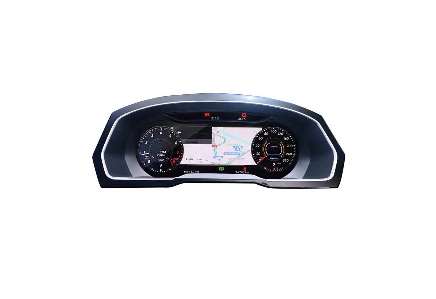 TAFFIO Tachometer Für VW Passat B8 CC Variant Digital Tacho Kombiinstrument LED TAFFIO Tachometer Für VW Passat B8 CC Variant Digital Tacho Kombiinstrument LED von TAFFIO