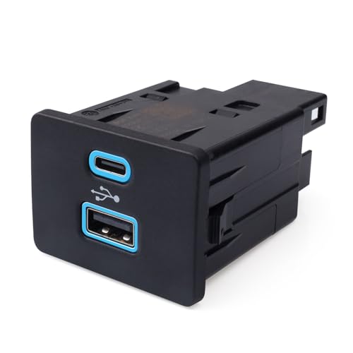 TAIFAM Carplay USB-Schnittstellen-Hub, USB + Typ-Cmodul, kompatibel für Ford Lincoln SYNC 3 Version 3.4, schnelles Laden, stabile Übertragung, unterstützt Apple Carplay Android OEM, HC3Z-19A387-C von TAIFAM