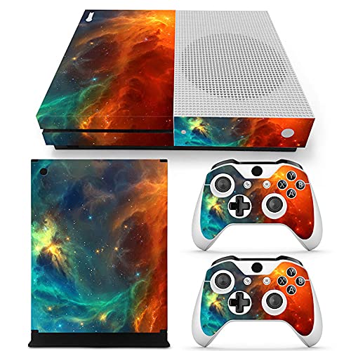 Schutzfolie für Microsoft Xbox One Slim Konsole, Vinyl, Orange von TAIFOND