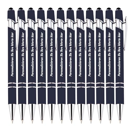 TAISGONGBY Benutzerdefinierte Stift, 252 Packungen personalisierte Stift mit Namen, Soft-Touch-Kugelschreiber, beste Stift für Weihnachten, Graduierung, Jubiläum, Büro, glattes Schreiben TAISGONGBY Benutzerdefinierte Stift, 252 Packungen personalisierte Stift mit Namen, Soft-Touch-Kugelschreiber, beste Stift für Weihnachten, Graduierung, Jubiläum, Büro, glattes Schreiben von TAISGONGBY