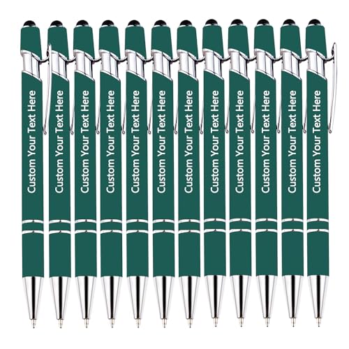 TAISGONGBY Benutzerdefinierte Stift, 36 Packungen personalisierte Stift mit Namen, Soft-Touch-Kugelschreiber, beste Stift für Weihnachten, Graduierung, Jubiläum, Büro, glattes Schreiben TAISGONGBY Benutzerdefinierte Stift, 36 Packungen personalisierte Stift mit Namen, Soft-Touch-Kugelschreiber, beste Stift für Weihnachten, Graduierung, Jubiläum, Büro, glattes Schreiben von TAISGONGBY