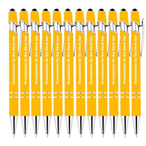 TAISGONGBY Personalisierte Kugelschreiber mit gravierbarem Logonamen, individuelle Stiftgeschenke fürs Büro, Abschlussfeier, Geburtstag, Frauen, Männer, Studenten, 300er-Pack TAISGONGBY Personalisierte Kugelschreiber mit gravierbarem Logonamen, individuelle Stiftgeschenke fürs Büro, Abschlussfeier, Geburtstag, Frauen, Männer, Studenten, 300er-Pack von TAISGONGBY