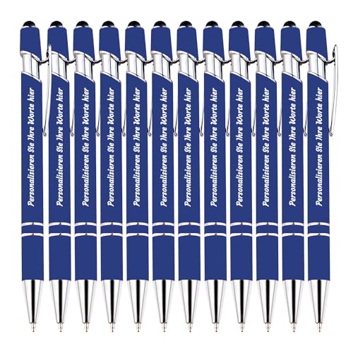 TAISGONGBY Personalisierte Kugelschreiber mit gravierbarem Logonamen, individuelle Stiftgeschenke fürs Büro, Abschlussfeier, Geburtstag, Frauen, Männer, Studenten, 48er-Pack TAISGONGBY Personalisierte Kugelschreiber mit gravierbarem Logonamen, individuelle Stiftgeschenke fürs Büro, Abschlussfeier, Geburtstag, Frauen, Männer, Studenten, 48er-Pack von TAISGONGBY