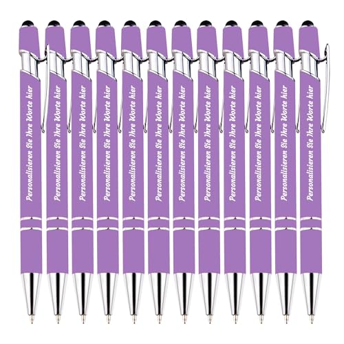 TAISGONGBY Personalisierter Business-Kugelschreiber, benutzerdefinierte Stylus-Kugelschreiber, gravieren Sie Ihren Namen, Text, Geschäftsnachricht, Abschlussfeier, Jubiläumsstifte, 156er-Pack von TAISGONGBY