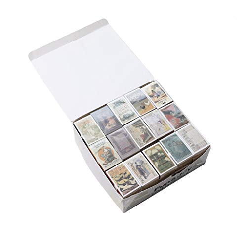 taishan 122 Blatt Mini Memo Pad Retro Streichholzschachtel Stil Notizbuch Notizblock Schulbriefpapier taishan 122 Blatt Mini Memo Pad Retro Streichholzschachtel Stil Notizbuch Notizblock Schulbriefpapier von TAISHAN
