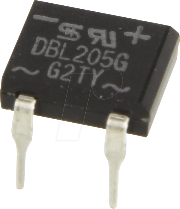 DBL205G - Einphasen-Brückengleichrichter, 420Vrms,DBL4 von TAIWAN-SEMICONDUCTOR