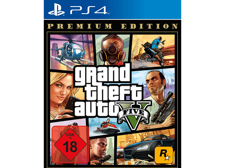 GTA 5 - Grand Theft Auto V Premium Edition [PlayStation 4] von TAKE 2
