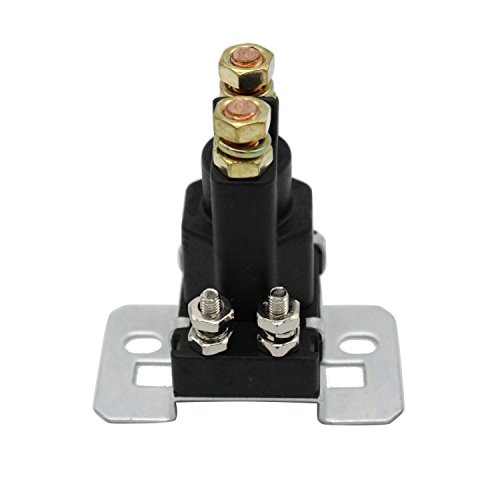 TAKPART 4 Pin 12VDC AMP 500A Relais SPST Auto Start Schütz Doppelbatterie Isolator Ein/Aus Netzschalter von TAKPART