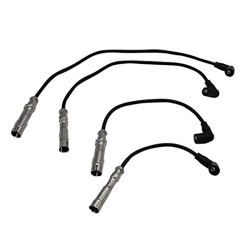 TAKPART 4x Zündkabel Zündungskabel Zündspule Zündleitungen Set 30650843 von TAKPART