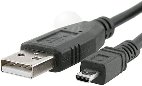 TALENTEC Generisches USB-Kabel UC-E6 Kompatibel mit Nikon Coolpix 2100, 2200, 3100, 3200, 4200, 5200, 8400 und 8800. 1 Meter lang. von TALENTEC