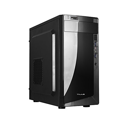 TALIUS Denver – mATX Gehäuse – Kartenleser SD – 2 x USB3.0 – Spannungsversorgung 500 W – Schwarz TALIUS Denver – mATX Gehäuse – Kartenleser SD – 2 x USB3.0 – Spannungsversorgung 500 W – Schwarz von TALIUS