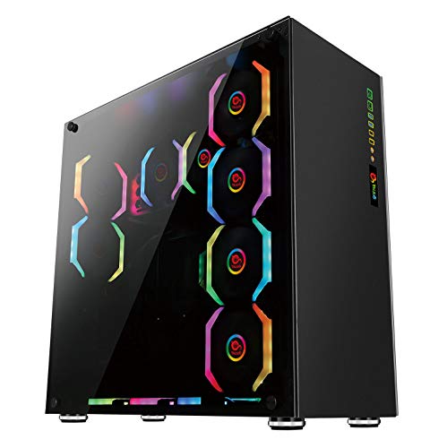 TALIUS E-ATX Gaming Avalon Hartglas 4fan USB 3.0 von TALIUS