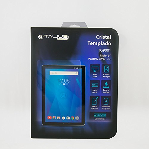 TALIUS tal-tg9001 Displayschutzfolie Hartglas Platinum 9001 – 3 G von TALIUS