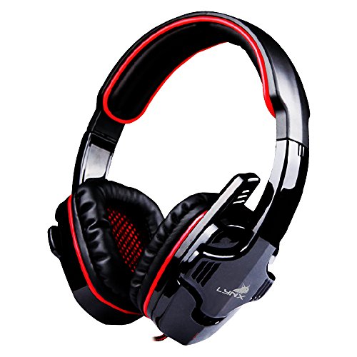 Talius Lynx Gaming-Headset, aufklappbares Mikrofon, Stereo, 3,5 mm von TALIUS