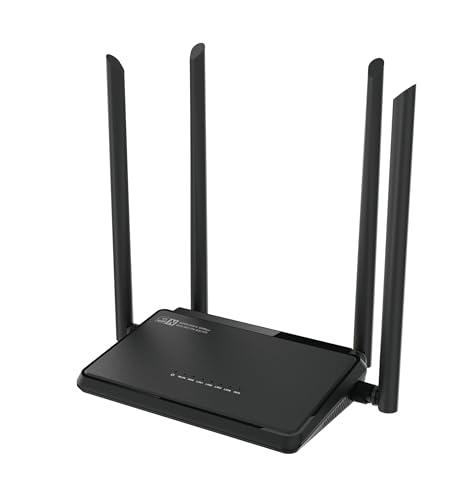 talius rt-300-n4d – Wireless Router –-– 300 MBS – 4 LAN Ports – 4 Antennen von TALIUS
