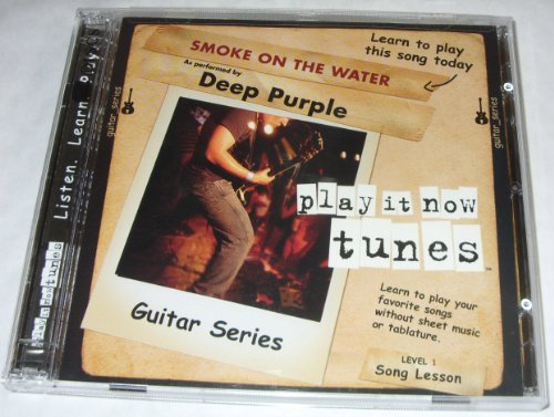 DEEP PURPLE - SMOKE ON THE WATER - PLAY IT NOW TUNES: TALKING TABS DOUBLE CD GUITAR SERIES von TALKING TABS PLAY IT NOW TUNES